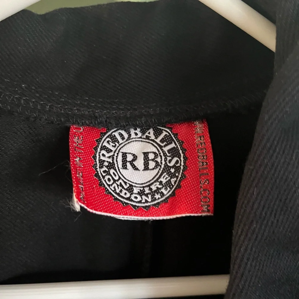 Vintage 90’s Black Trench Coat - Picture 4 of 8